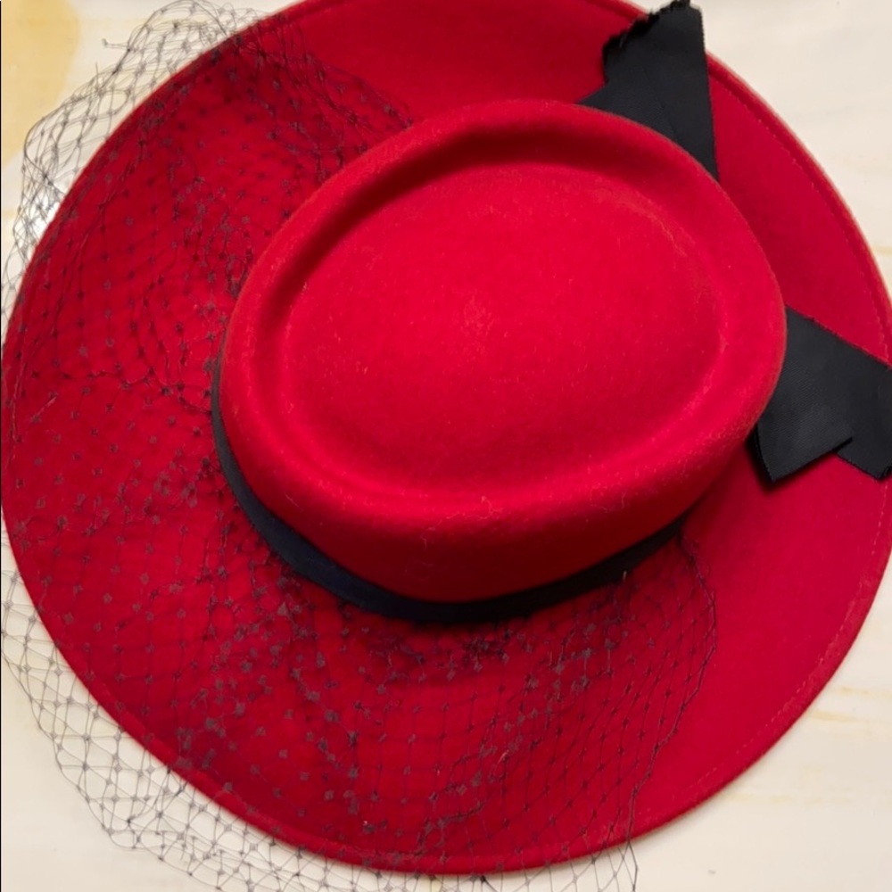Wool dress hat